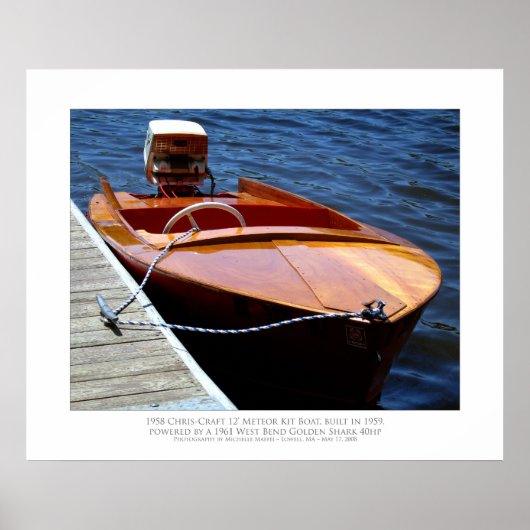 Chris-Craft Poster (Voorkant)