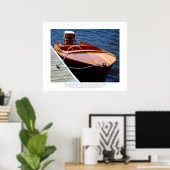 Chris-Craft Poster (Thuiskantoor)