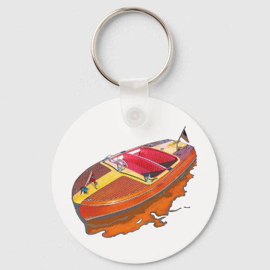 Chris Craft Riviera Sleutelhanger (Voorkant)