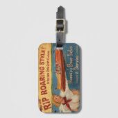  Chris Craft Wood Boat Advertisement Bagagelabel (Voorkant (verticaal))