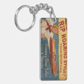 Chris Craft Wood Cobra Boat Advertisement Sleutelhanger (Voorkant Links)