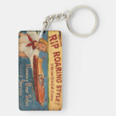 Chris Craft Wood Cobra Boat Advertisement Sleutelhanger (achterkant)