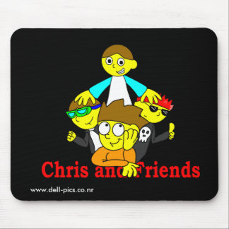 Chris en Friends Mousepad Muismat