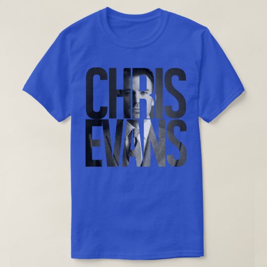 Chris Evans 6 T-shirt (Design voorkant)