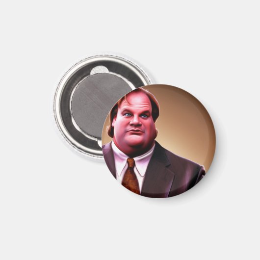 Chris Farley Magnet (Voorkant / Achterkant)