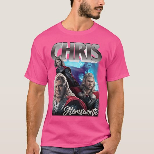 Chris Hemsworth  Style T-shirt (Voorkant)