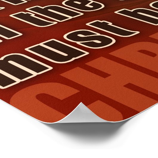 Chris Hitchens Surrender of Reason (Reds) Poster (Hoek)