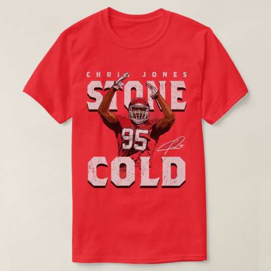 Chris Jones Kansas City Stone Cold TShirt (Design voorkant)