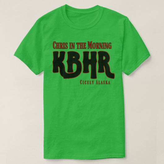 Chris KBHR is het ochtendshirt T-shirt (Design voorkant)