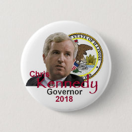 Chris KENNEDY Gouverneur Button
