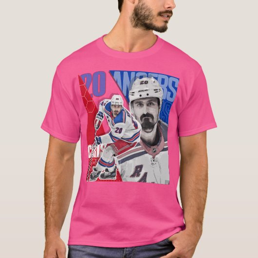 Chris Kreider Hockey Shirt Tapestry (Voorkant)