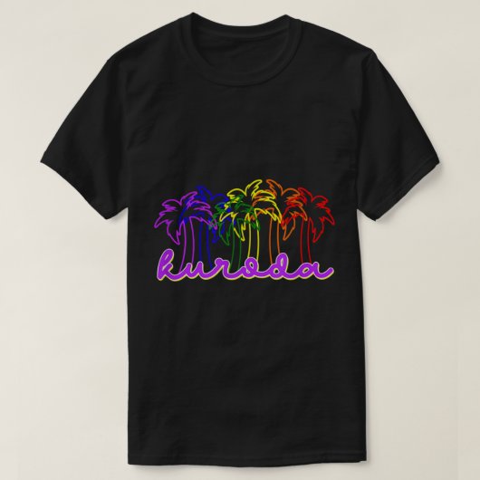 Chris Kuroda Mexico Palm Tree T-Shirt (Design voorkant)