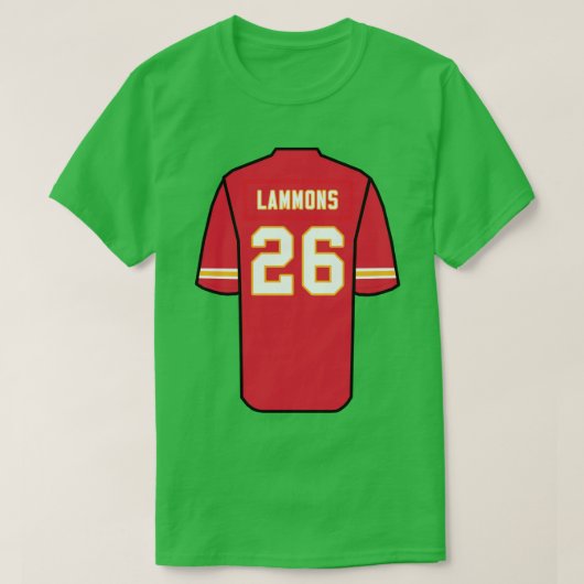 Chris Lammons Jersey 3 T-shirt (Design voorkant)