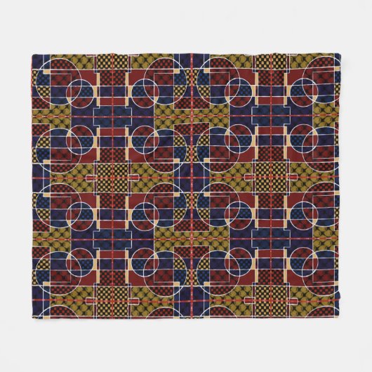 Chris Likes It Fleece Deken (Voorkant (Horizontaal))