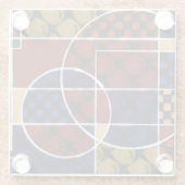 Chris Likes It Glazen Onderzetter (Achterkant)