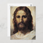 Chris met Compatible Eyes Square Sticker Gift Labe Briefkaart (Voorkant / Achterkant)