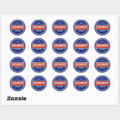 Chris Murphy voor President 2028 Ronde Sticker (Vel)