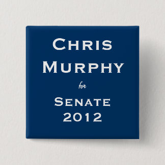 Chris Murphy voor Senaat Vierkante Button 5,1 Cm