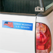 Chris Murphy voor Senate Bumpersticker (Op Truck)
