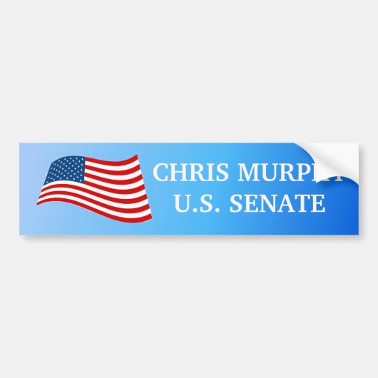 Chris Murphy voor Senate Bumpersticker (Voorkant)