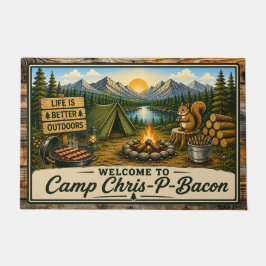 Chris-P-Bacon Kampeer Deurmat