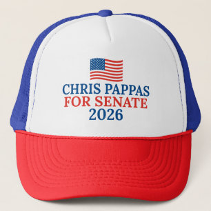 Chris Pappas voor Senaat 2026 Verkiezing Trucker Pet