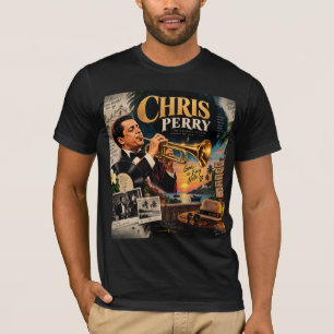 Chris Perry — Koning van Goan-muziek T-shirt