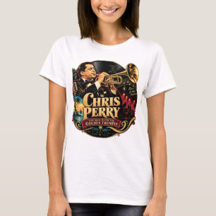 Chris Perry — T-shirt met de man met de gouden tro