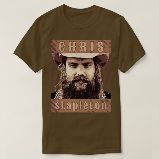Chris Stapleton T-shirt (Design voorkant)