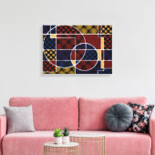 Chris vindt het leuk canvas afdruk (Insitu (Woonkamer))