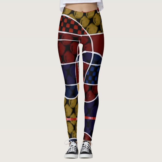 Chris vindt het leuk leggings (Voorkant)