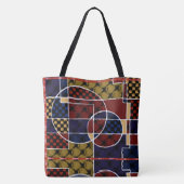 Chris vindt het leuk tote bag (Achterkant)