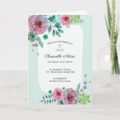 Chrisanthi Grieks-orthodoxe kerkbaptisme - program Programma (Voorkant)