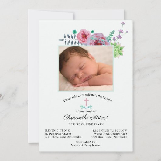 Chrisanthi Uitnodiging (Voorkant)