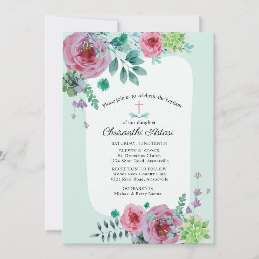 Chrisanthi Uitnodiging (Voorkant)