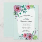 Chrisanthi Uitnodiging (Voorkant / Achterkant)