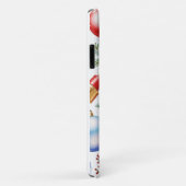 ChrisChristmas Reindeer Happy Christmas Happy New Case-Mate iPhone Case (Achterkant/rechts)