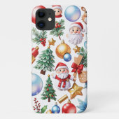 ChrisChristmas Reindeer Happy Christmas Happy New Case-Mate iPhone Case (Achterkant)