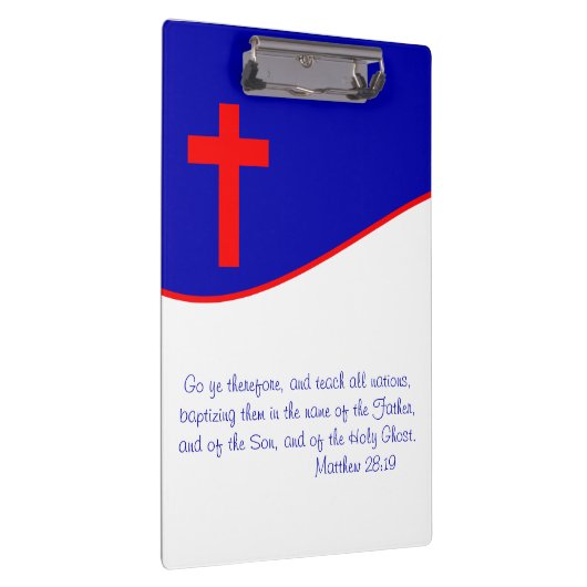 Chrisitan Flag geïnspireerd Klembord (Rechts)