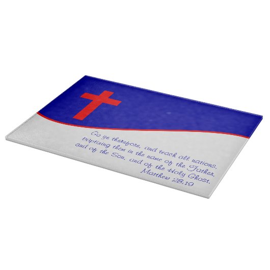 Chrisitan Flag geïnspireerd Snijplank (Hoek)