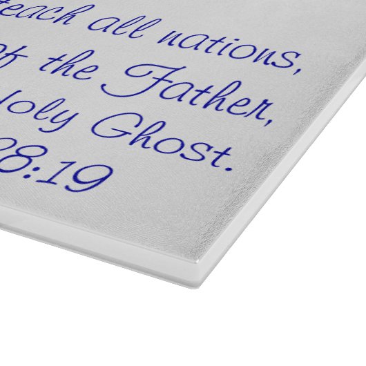 Chrisitan Flag geïnspireerd Snijplank (Hoek)