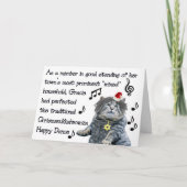 Chrismanukkahwanza Dance Feestdagen Kaart (Voorkant)