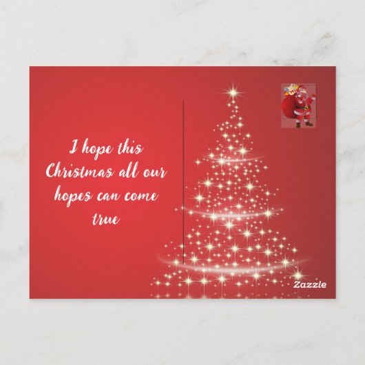 Chrismas Briefkaart (Achterkant)