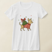 chrismas chihuahua dog tshirt (Laagn)