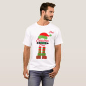 Chrismas Gift for dad, grappige kerstkapper T-shirt (Voorkant volledig)