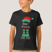 Chrismas Gifts | Grappig dat ik het niet was T-shirt (Voorkant)