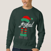 Chrismas Gifts | Joyful Santa Sweatshirt Hoodie (Voorkant)