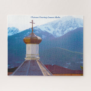 Chrismas Greetings Juneau Alaska Legpuzzel