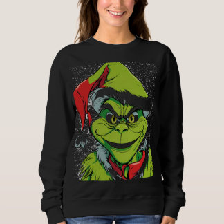 Chrismas grinch sweat-shirt for women  trui