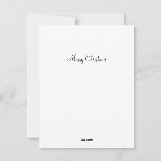 Chrismas hond feestdagenkaart (Achterkant)